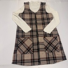 Casual party Plaid dress size 12