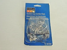 Suction Cup Hooks Combo Pack, 10 Pack, Powerful Window Hanging Suction Cups 