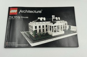 LEGO ARCHITECTURE: The White House (21006) - Original manual / no box