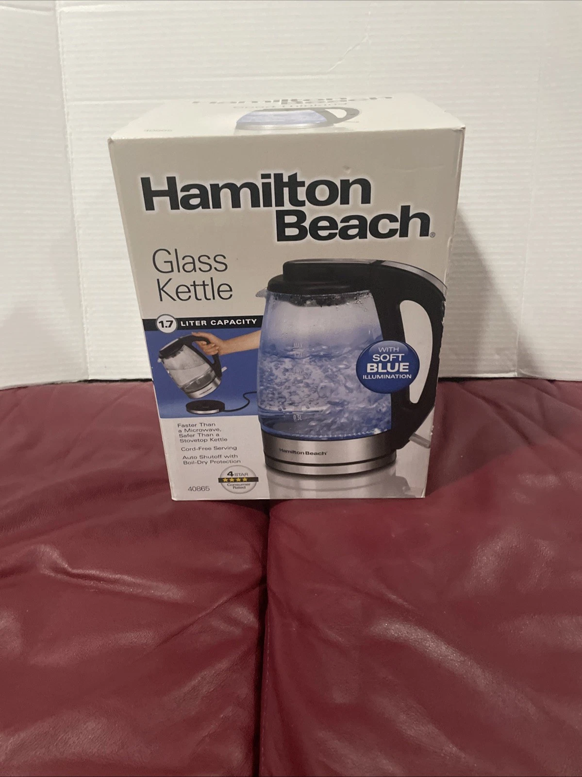 Hamilton Beach Kettle Stainless Steel READ