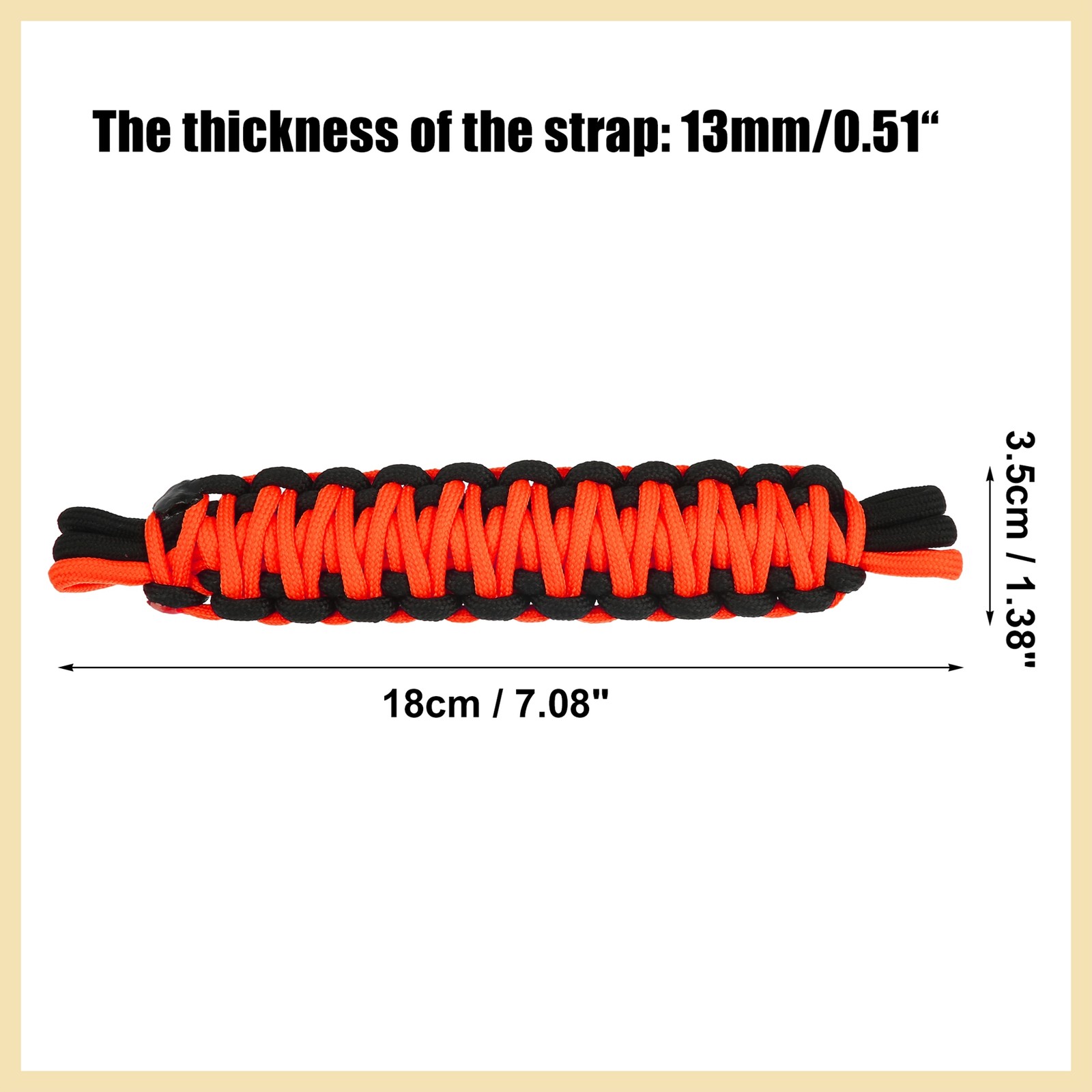 2pcs Nylon Door Limiting Check Strap for Wrangler TJ JL 87-21 Black &Orange