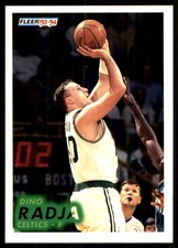 Dino Radja 1993-94 Fleer #249 Boston Celtics NBA READ FREE SHIPPING AutographDen