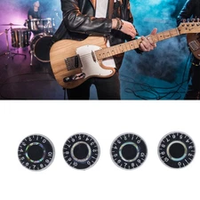 4PCS Guitar Knobs Speed Volume Tone Control Knob Replacement for LP Style