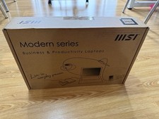 MSI Modern 14 Laptop Intel Core I5, 512GB SSD, Black