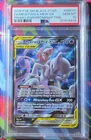 Pokémon TCG SM Black Star Promo Mewtwo & Mew GX SM191 Holo EN PSA 10