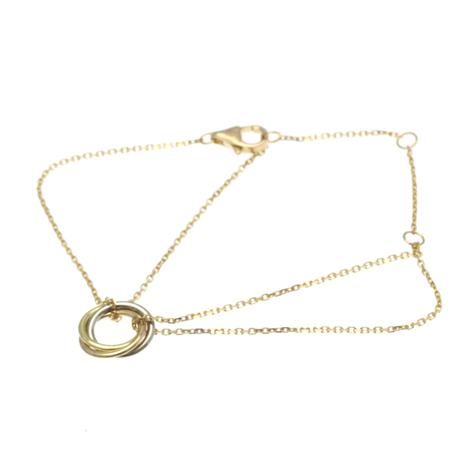 Cartier Trinity Gold Gold Bracelet Jewelry Authentic