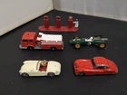 MATCHBOX LESNEY LOT OF FIVE MODELS INC MG SPORTS CAR--Y120