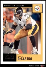 2020 Score #74 David DeCastro Steelers Stanford 8 - NM/MT