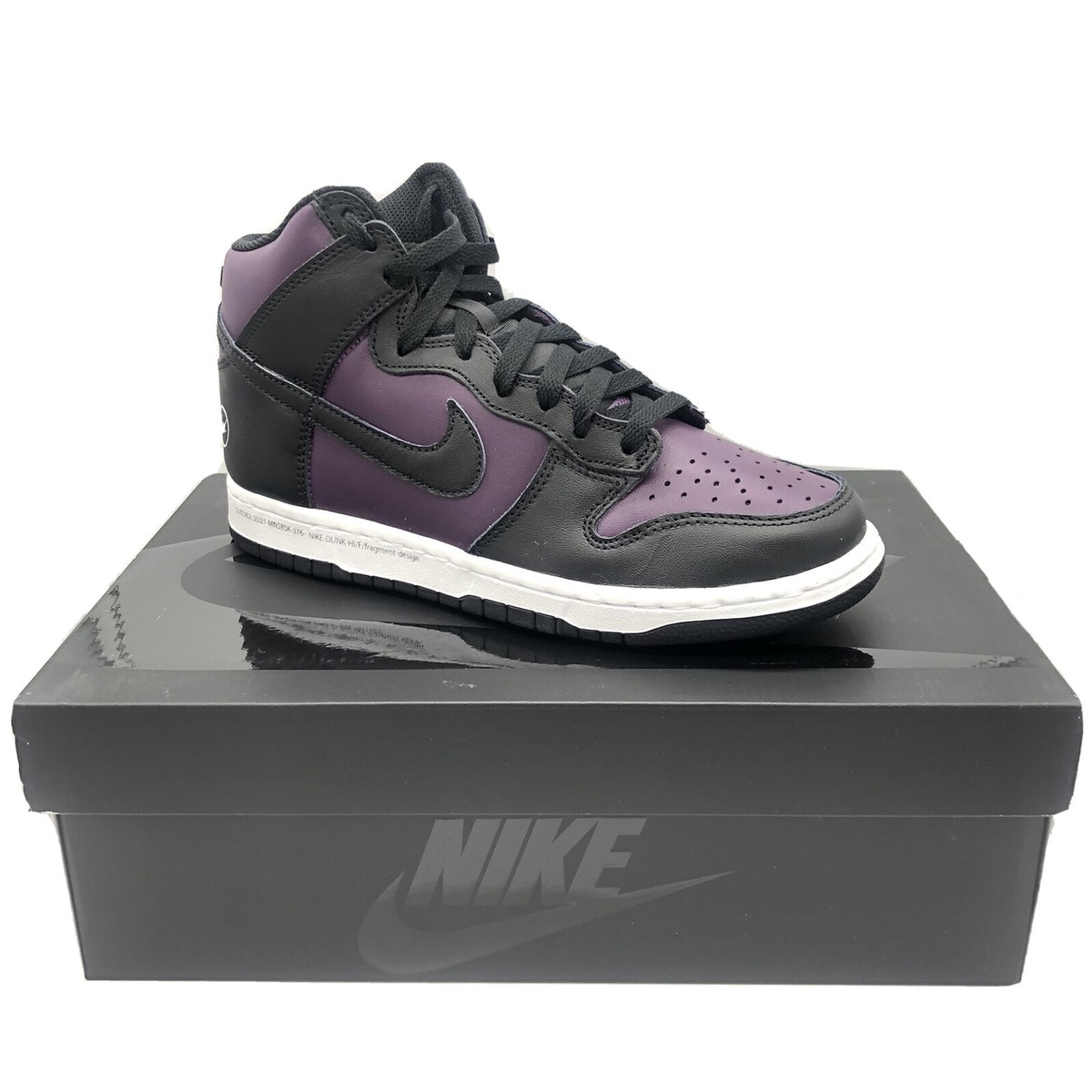 FRAGMENT DESIGN × NIKE DUNK HI BEIJING WINE/BLACK-WHITE Nike Dunk High x Fragment Beijing Wine Black White DJ0382