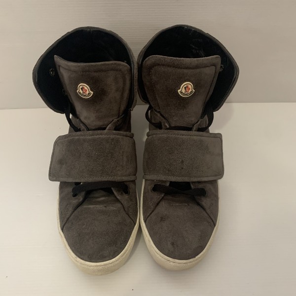 Moncler Boots Suede Size Women 6.5 EU 37