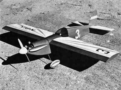 Cut-Less 1/2A Pylon 30'' Wingspan RC Model Airplane SHORT KIT