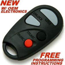 Oem Electronic 4 Button Remote Key Fob For 2000-2004 Nissan Sentra