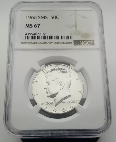 1966 SMS 50C - NGC MS 67 #2894