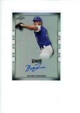 2018 Leaf Perfect Game Hayden Travinski #BA-HT1 Base Autograph Silver Auto 