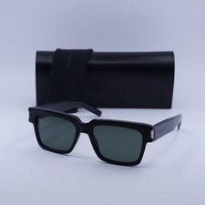 Saint Laurent SL732 VADIM 002 Black/Dark Havana/Grey 54-18-145 Sunglasses New...