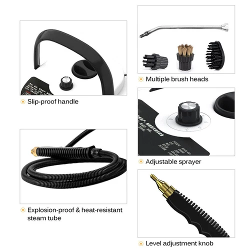 2500W Steam Cleaner High Temperature Household Kitchen Cleaning High Pressure - Picture 12 of 18