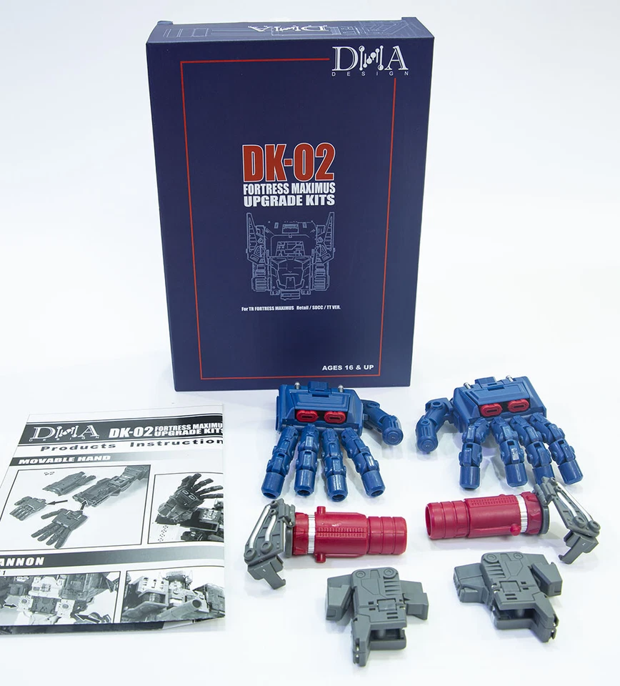 DNA Design DK-02 DK02 Upgrade Kit Accessories For Fortress Maximus in Stock - Image 2 of 4