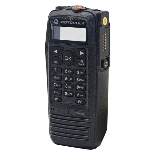 Zamienna obudowa Etui Przednia pokrywa do radia Motorola XPR 6550 z głośnikiem - Zdjęcie 7 z 8