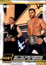 Breezango 2021 Topps WWE NXT Card #67