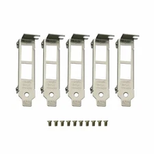 5pcs Low Profile Bracket for Intel X540-T2 X550-T2 HP 561T 716591-B21 717708-001