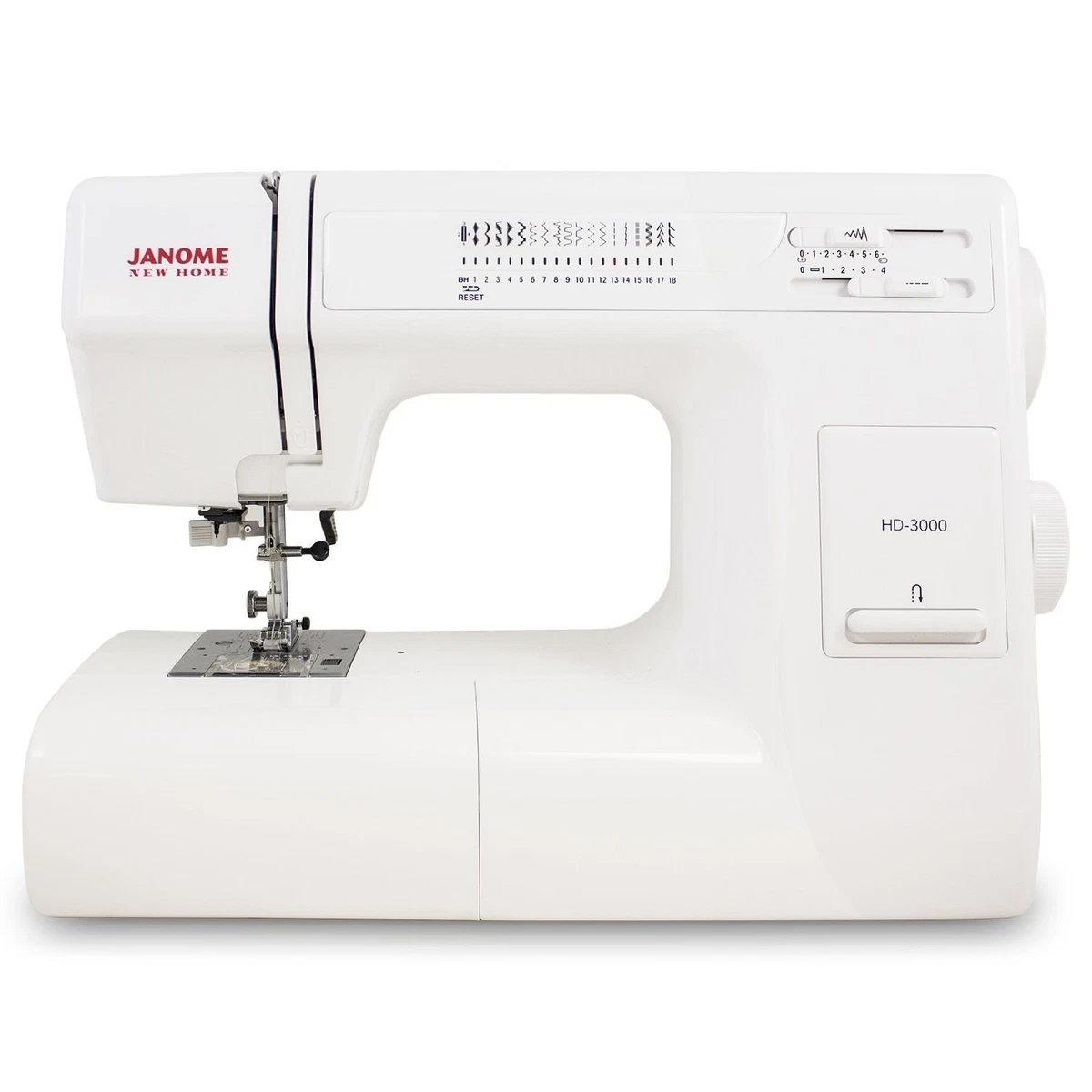 Janome HD3000 Heavy Duty Full Size Sewing Machine Refurbished with