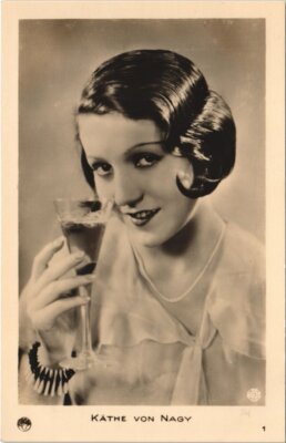 CPA AK Kathe Von Nagy FILM STAR (39300)