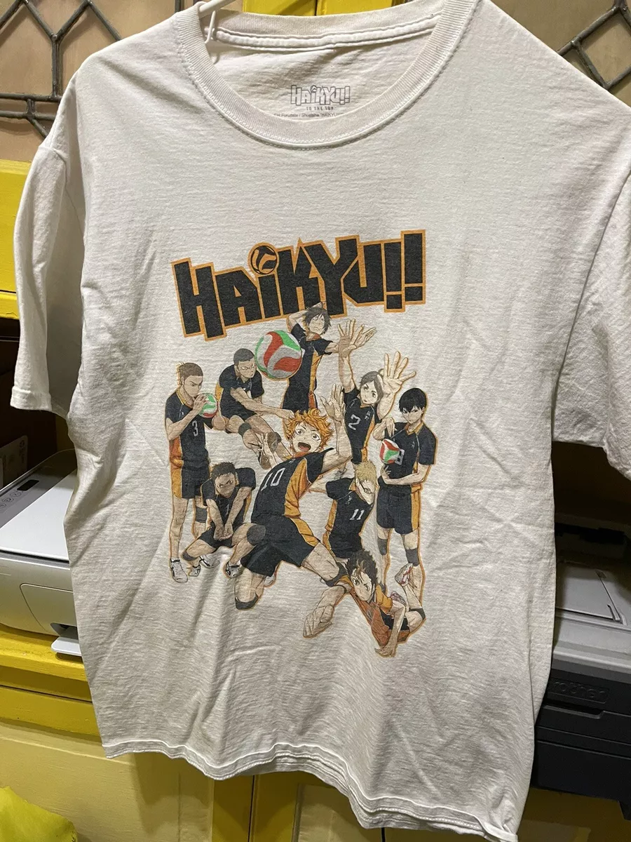 Haikyuu To The Top t shirt Size Large Unisex Boxlunch Exclusive