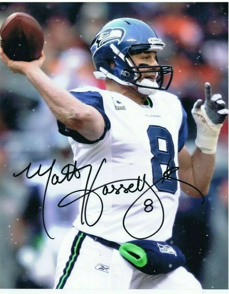 Matt Hasselbeck Seattle Seahawks, Signed, Autographed, Football 8X10 Photo, a COA with the Proof Photo of Matt Signing Will Be Included.. Matt Hasselbeck Seattle Seahawks, Signed, Autographed, Football 8X10 Photo, a COA with the Proof Photo of Matt Signing Will Be Included..
