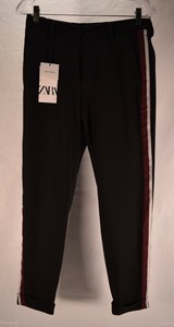 zara striped pants mens 