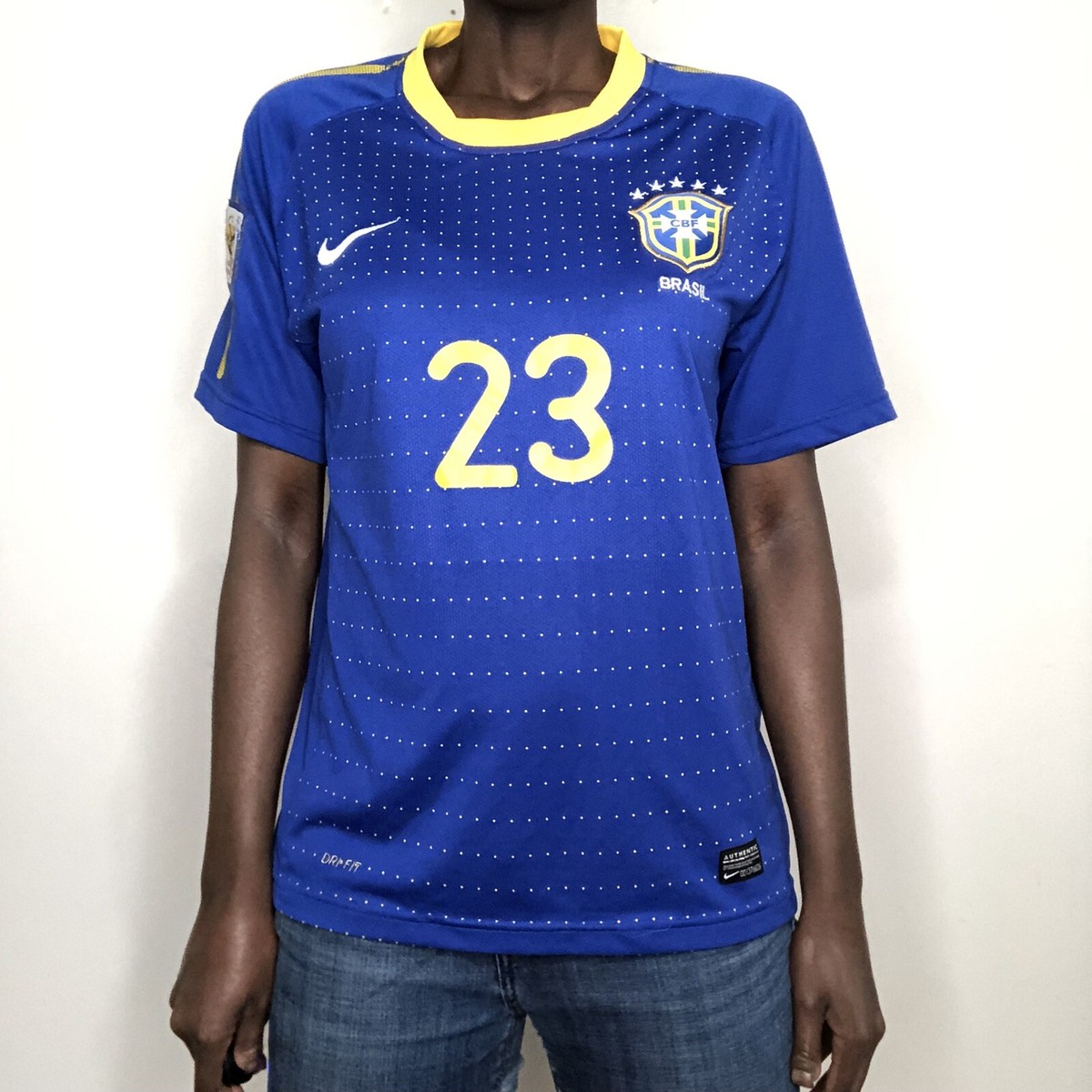 Brasil Brazil 2010 FIFA WORLD CUP Soccer Jersey Shirt Football