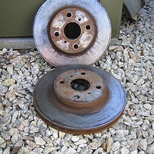 TOYOTA MR2 MK1 4age brake discs rotors disks mark 1 restore