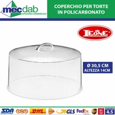Coperchio Per Torte Tondo In Policarbonato Ø 30,5 CM Leone Decorazioni