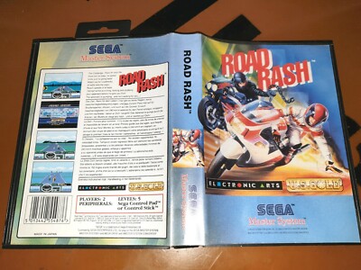 Sega Master System - Road Rash / MS Game | eBay
