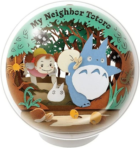 Mein Nachbar Totoro Papiertheater (Geheimer Tunnel) Ball PTB-01 Studio Ghibli Neu - Bild 11 von 12