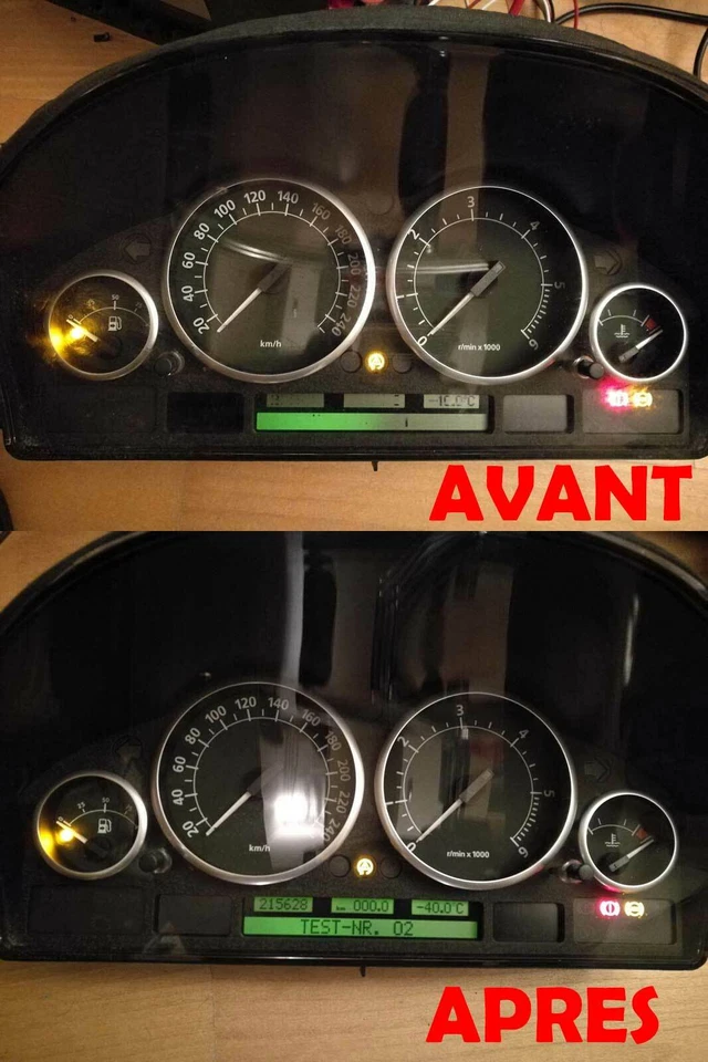 Réparation affichage compteur Range Rover L322 - Photo 2/4
