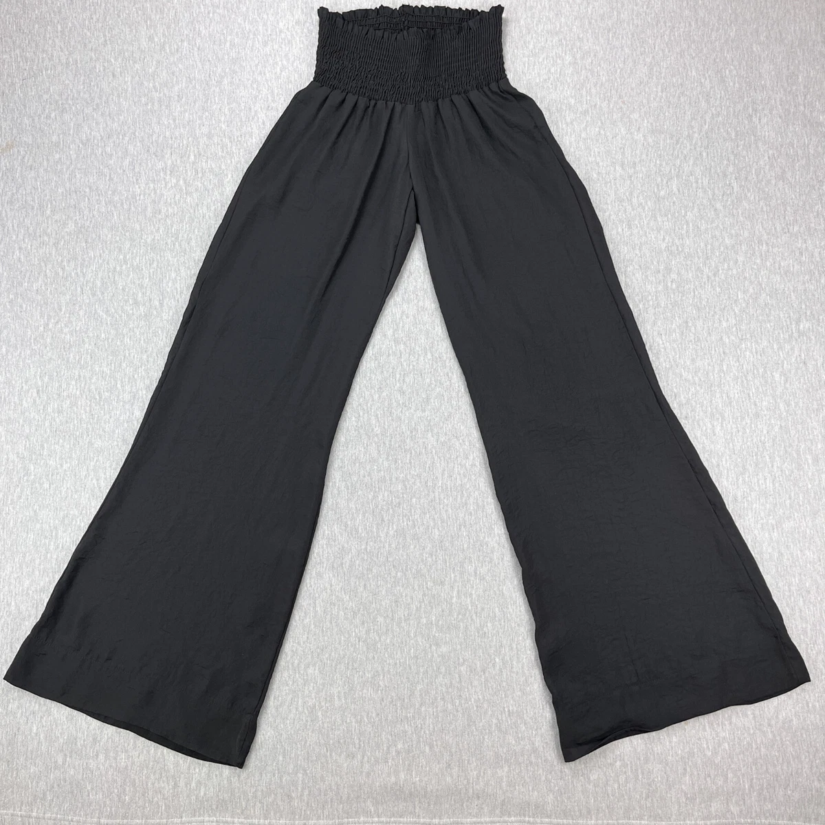 Polyester flare cheap pants