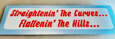 Dukes Of Hazzard Funny, Cool Bumper Sticker 3 Song Lyric Options Waylon Jennings