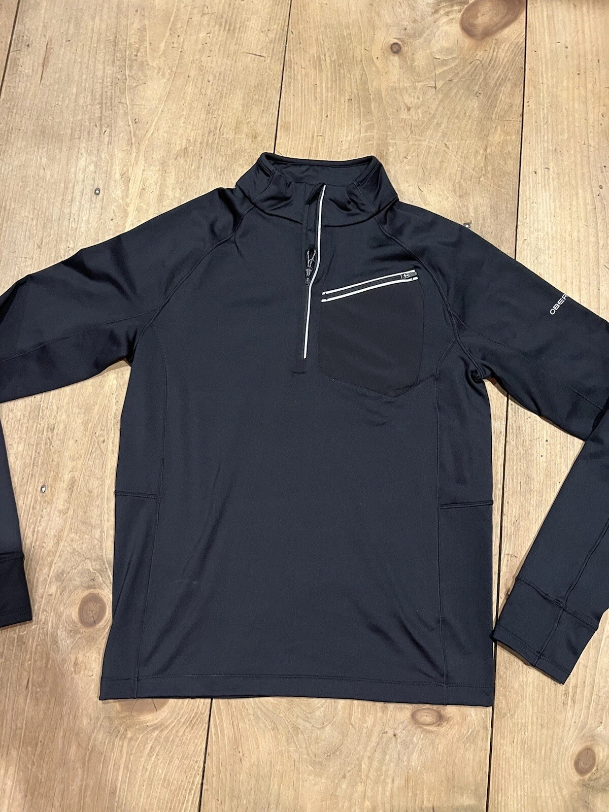 Obermeyer Men's 1/4 Zip Base layer Top 29003 Black Size Small NWT $89
Opens in a new window or tab