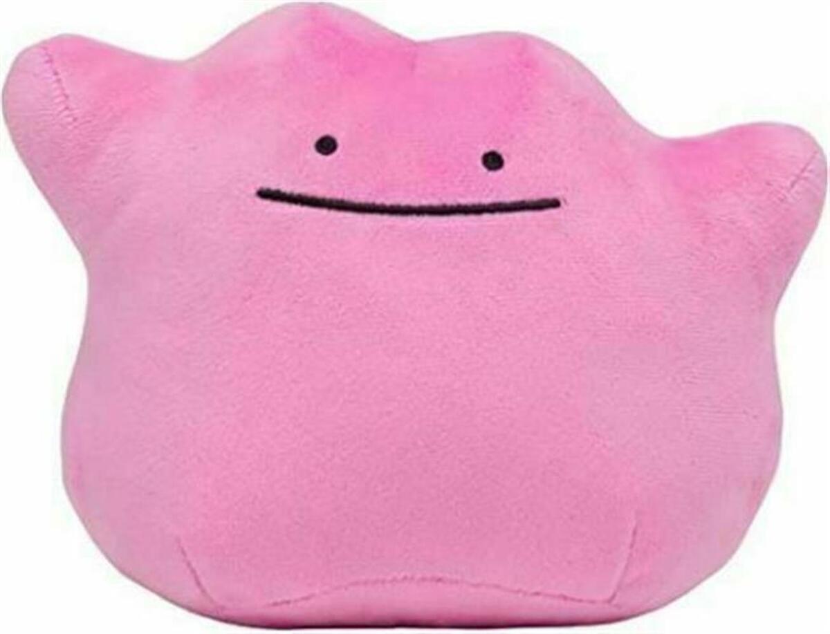 Ditto Poké Plush - 8 In.  Pokémon Center Official Site