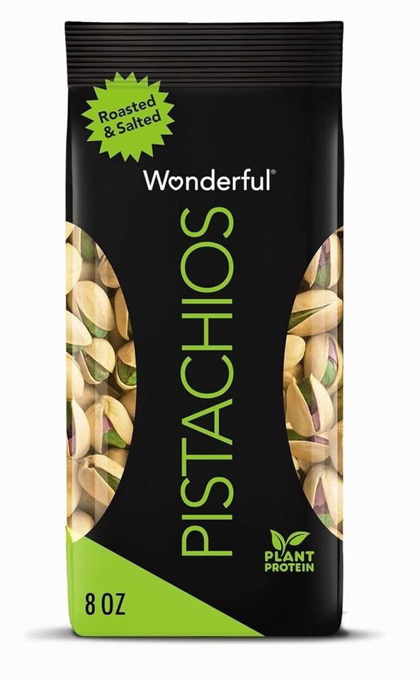 Wonderful Pistachios In Shell, Roasted and Salted Nuts, 48 Ounce ...