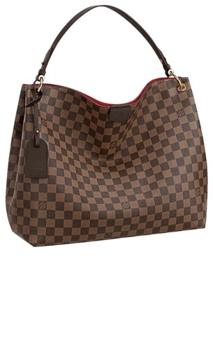 Louis Vuitton Damier Rivington GM Shoulder Bag N41158 Ebene for