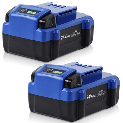 2X 24V 5.0Ah Lithium-ion Battery For 24V Max KB624-03 KB524-03 KB424-03 Tools