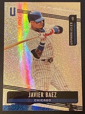 2019 Panini Unparalleled Baseball Base #3 Javier Baez Chicago Cubs MLB Card