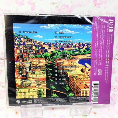 CD JoJo's Bizarre Adventure-Golden Wind OST Vol.1 Overture 09338