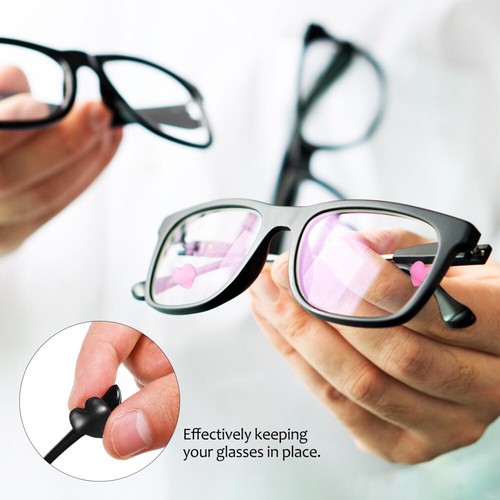 20 Pcs Anti-slip Glasses Cover Retainer Hook Strap Eyeglasses Grips - Afbeelding 9 van 11