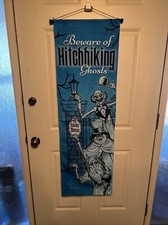 Disney Haunted Mansion Hitchhiking Ghosts Wall Banner Flag Lowes Exclusive
