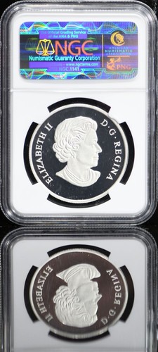 2014 Canada $20 Bald Eagle Soaring NGC PF 69 ER ~ 1/8500 .999 Silver Colorized - Picture 2 of 4