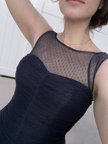 Js Collections Dress Navy Blue Size 0 - Picture 6 of 7