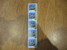 5 x 45c swimming men's 4 x 200 freestyle rel  Year 2000 Postage Stamps Australia