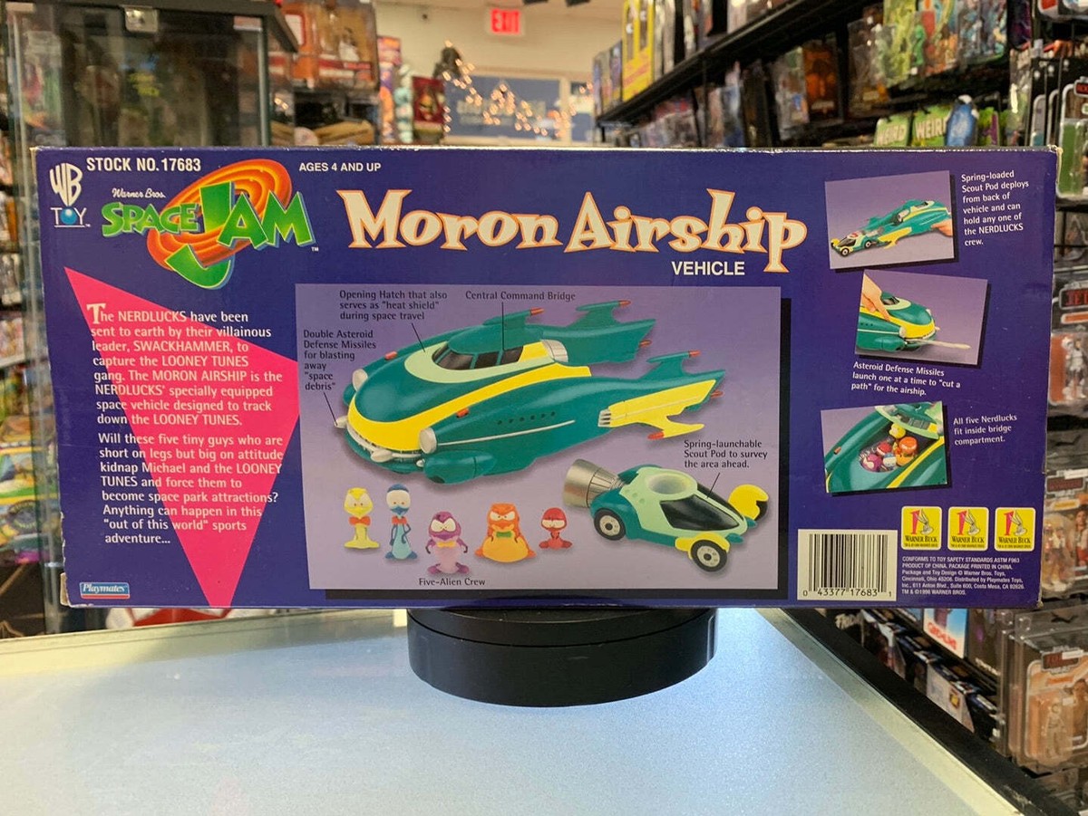 【中古】SPACEJAM MoronAirship Space Jam Moron Air Airship Spaceship INCOMPLETE 1996 Warner